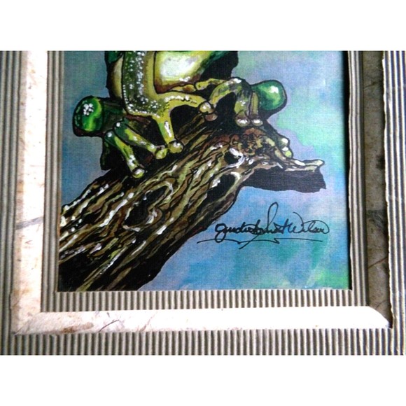 Vintage The Glass Frog Print by Artist Judith Smith Wilson - Picture 6 of 16